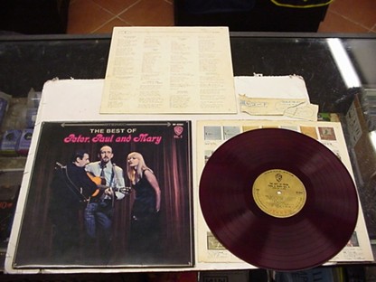 PETER,PAUL AND MARY - THE BEST OF VOL.2 -RED WAX JAPAN